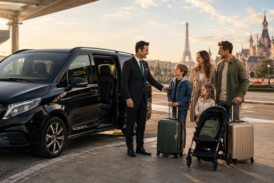 CDG Airport to Disneyland Paris Transfer for Families and Groups