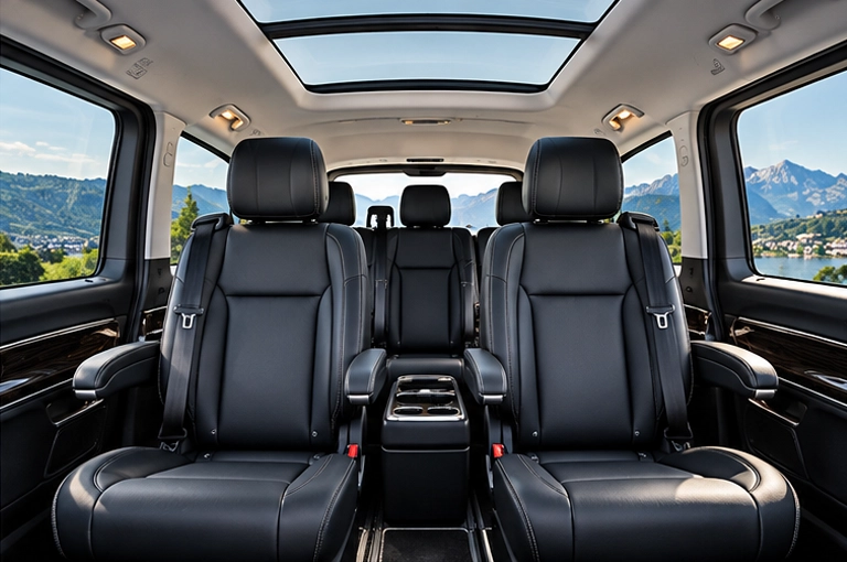 Mercedes-Benz V-Class inside view
