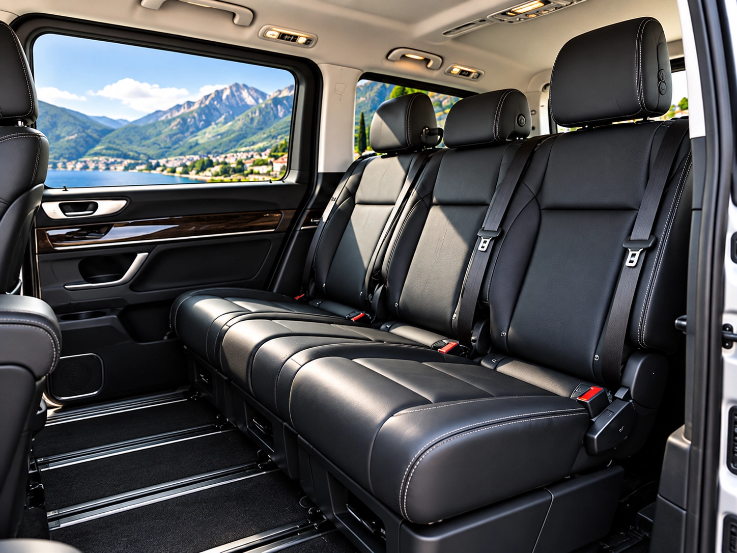 Mercedes-Benz V-Class spacious seating